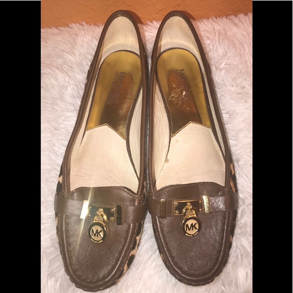Michael Kors calf hair leopard